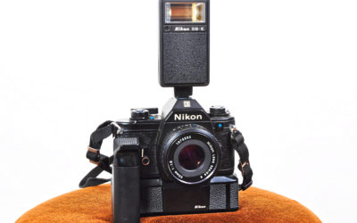 Nikon EM + 50mm f/1,8 + Moteur MD-14 + Flash SB-E