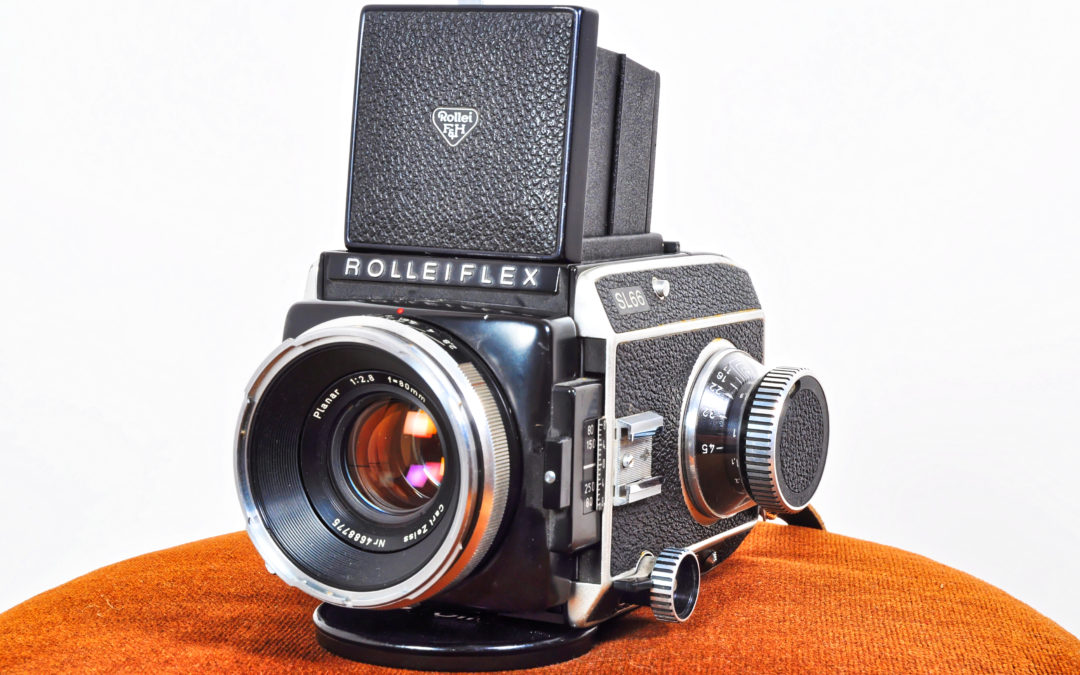 ROLLEIFLEX SL66 avec Planar 80mm f/2,8